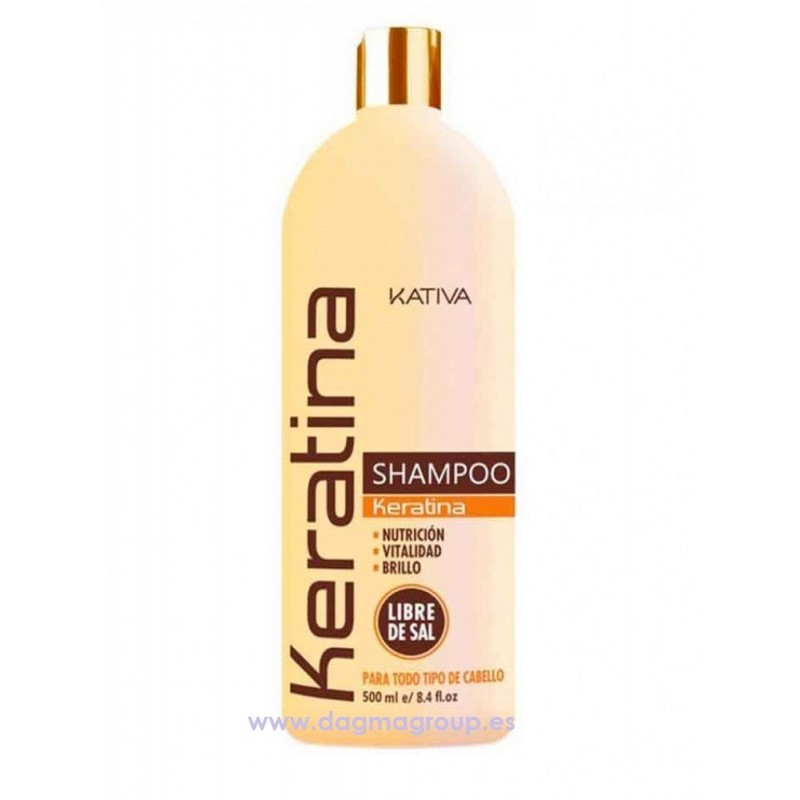 CHAMPÚ KERATINA KATIVA 500ML